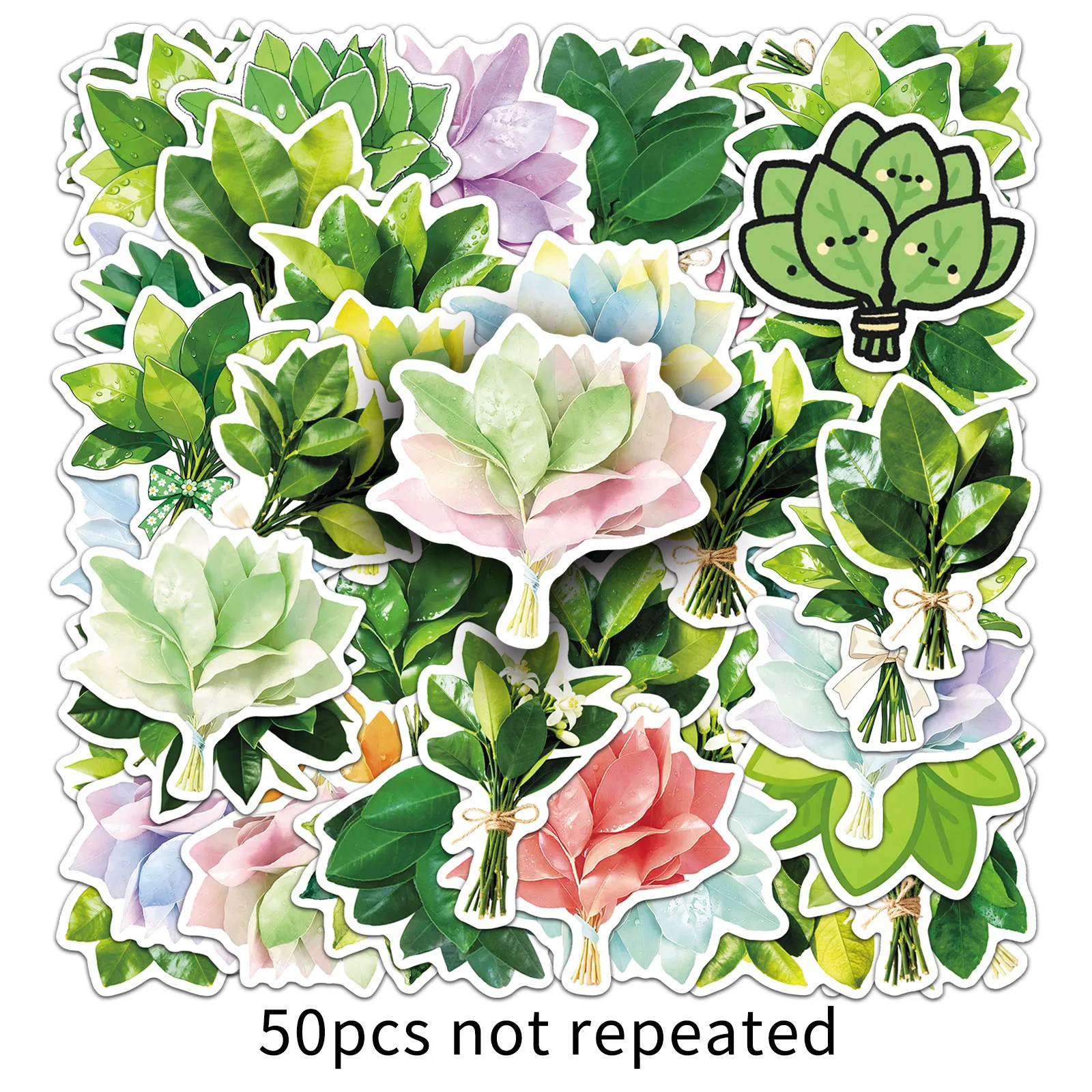 50Pcs Pomelo Leaf Blessing Stickers, Waterproof Evil Repelling Purifying Cartoon Plant Leaves Decor for Journaling Scrapbook
50Pcs Pomelo Leaf Blessing Stickers, Waterproof Evil Repelling Purifying Cartoon Plant Leaves Decor for Journaling Scrapbook