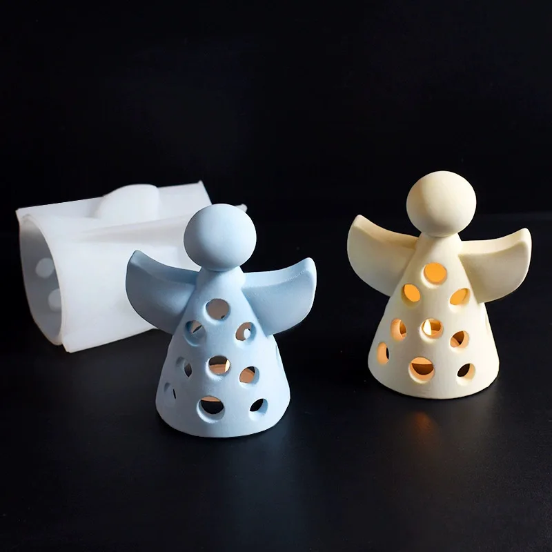 Европейский полый ангел, подсвечник, силиконовая форма, сделай сам, трехмерное отверстие, основа для свечи ангела, гипсовые украшения, формы для изготовления 
Европейский полый ангел, подсвечник, силиконовая форма, сделай сам, трехмерное отверстие, основа для свечи ангела, гипсовые украшения, формы для изготовления