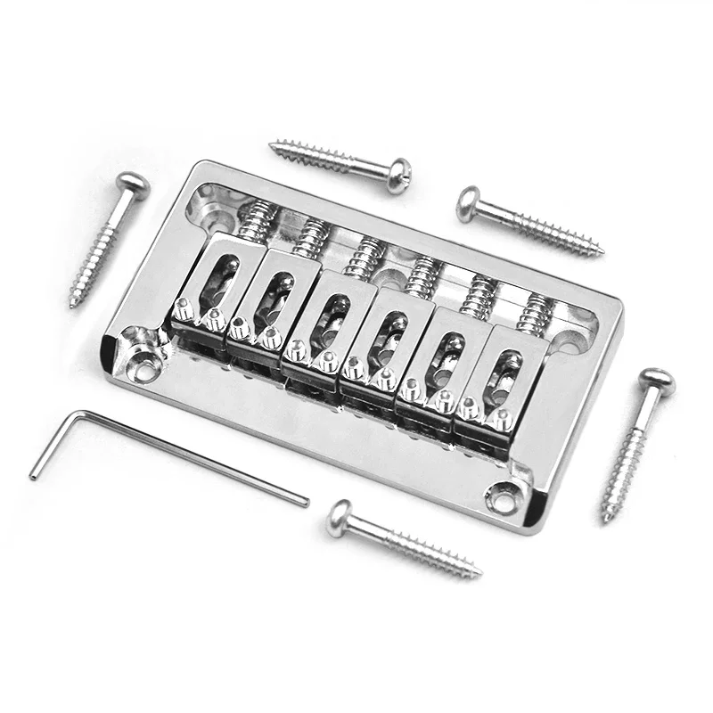 Metal Hardtail Guitar Bridges with Side Wall 82x44MM-10.5 for 6 String Electric Guitar Body Through Guitar Parts
Metal Hardtail Guitar Bridges with Side Wall 82x44MM-10.5 for 6 String Electric Guitar Body Through Guitar Parts