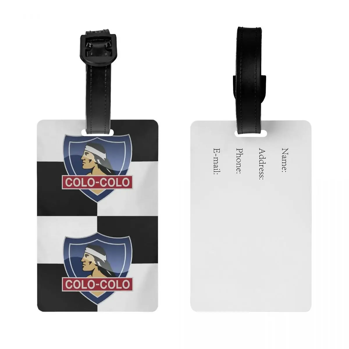 Social Y Deportivo Colo Colo Chile Luggage Tags Suitcase Accessories Travel Baggage Boarding Tag Label Holder ID Name Address
Social Y Deportivo Colo Colo Chile Luggage Tags Suitcase Accessories Travel Baggage Boarding Tag Label Holder ID Name Address