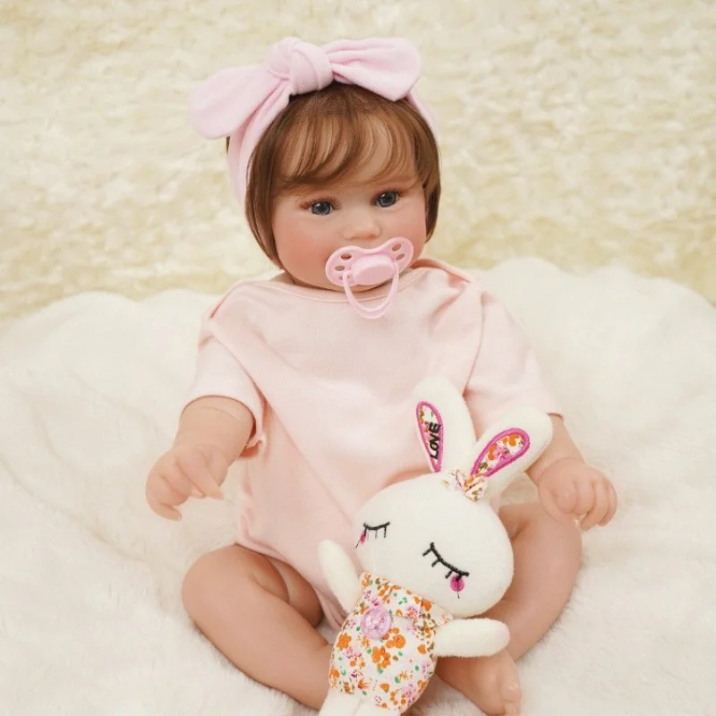 50CM Reborn Bebe Doll Maddie Newborn Girl Baby Lifelike Real Soft Touch with Hand-Rooted Hair High Quality Handmade Art Doll
50CM Reborn Bebe Doll Maddie Newborn Girl Baby Lifelike Real Soft Touch with Hand-Rooted Hair High Quality Handmade Art Doll