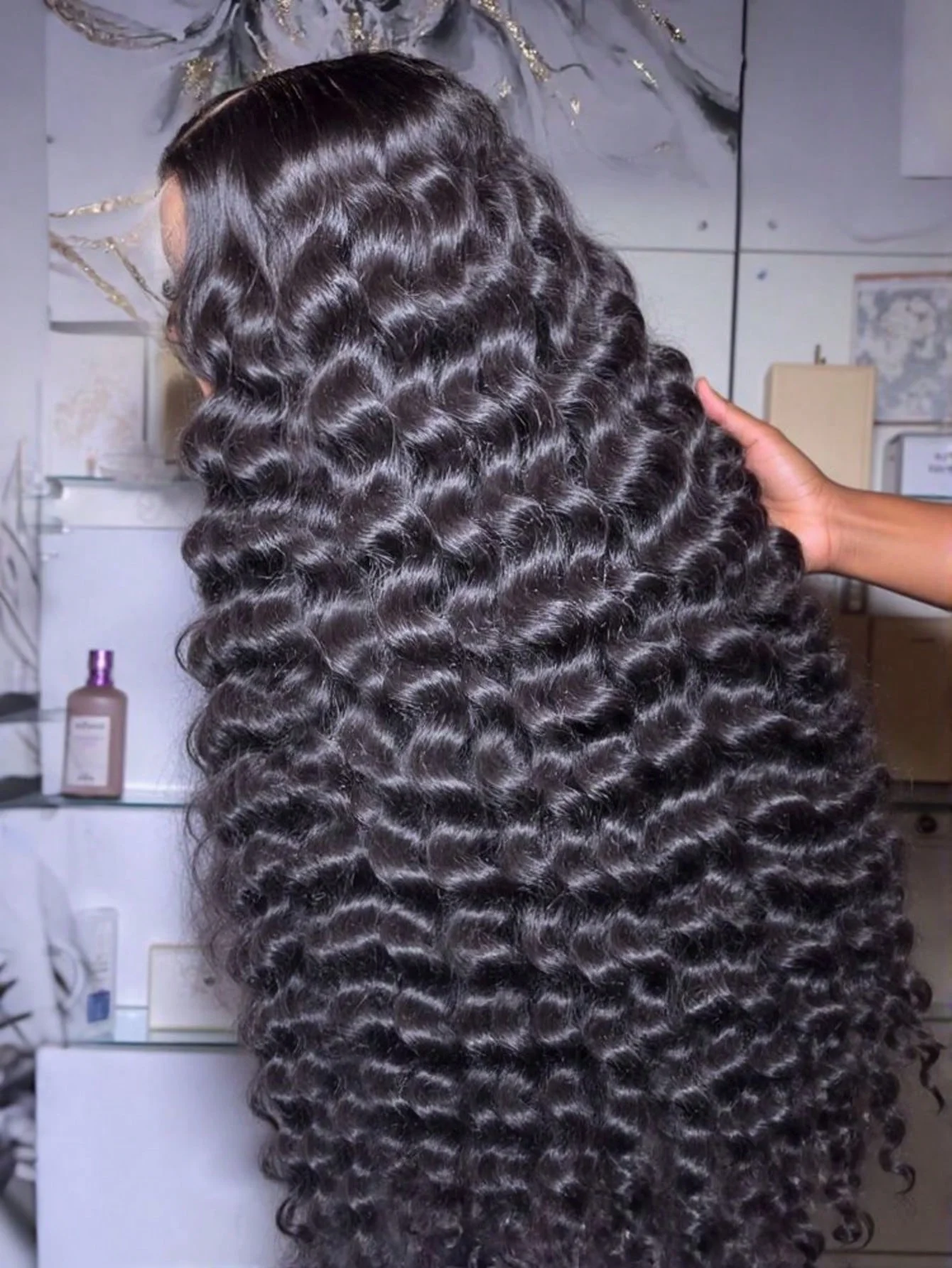 220% Density Deep Wave Lace Front Wigs Human Hair-13x4 HD Transparent 40Inch Deep Wave Frontal Wigs Human Hair Curly Wigs For Women Curly Lace Front Human Hair Pre Plucked With Baby Hair
220% Density Deep Wave Lace Front Wigs Human Hair-13x4 HD Transparent 40Inch Deep Wave Frontal Wigs Human Hair Curly Wigs For Women Curly Lace Front Human Hair Pre Plucked With Baby Hair