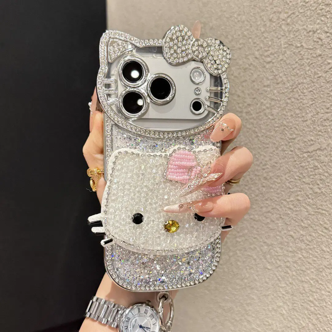 Kawaii Cartoon Hello Kitty Phone Case For iPhone 17Pro 16ProMax 15 14 13 With Lanyard Fashion INS Shockproof Protective Cover
Kawaii Cartoon Hello Kitty Phone Case For iPhone 17Pro 16ProMax 15 14 13 With Lanyard Fashion INS Shockproof Protective Cover