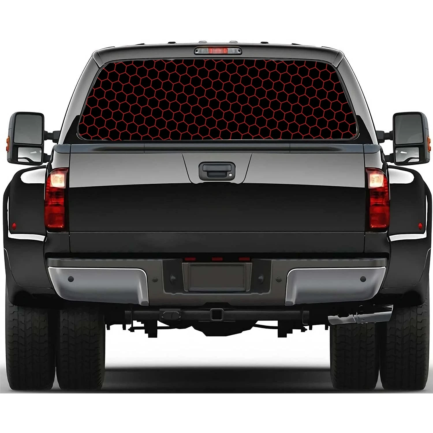 Abstract Honeycomb Pattern Car Rear Windshield Sticker Truck Window See Through Perforated Back Window Vinyl Decal Decoration
Abstract Honeycomb Pattern Car Rear Windshield Sticker Truck Window See Through Perforated Back Window Vinyl Decal Decoration