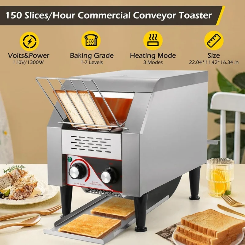 Коммерческие умные электрические тостеры, сэндвичница, кухонная печь для выпечки, вертикальная машина для тостера для хлеба, булочки для гамбургеров
Коммерческие умные электрические тостеры, сэндвичница, кухонная печь для выпечки, вертикальная машина для тостера для хлеба, булочки для гамбургеров