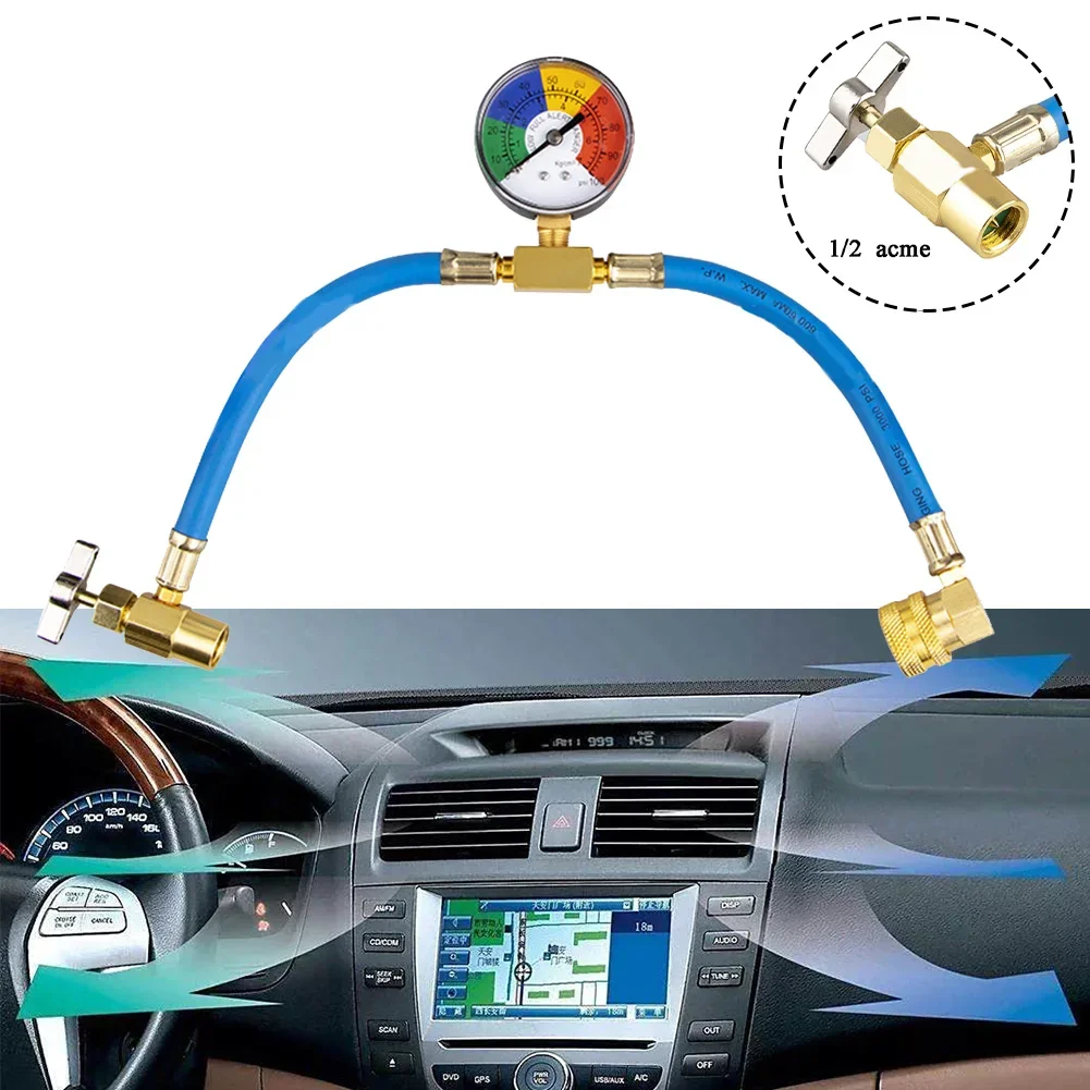 Approx Inches Gas Gauge Convenient For Car And House AC Easy Installation High Pressure Hose Versatile Application
Approx Inches Gas Gauge Convenient For Car And House AC Easy Installation High Pressure Hose Versatile Application