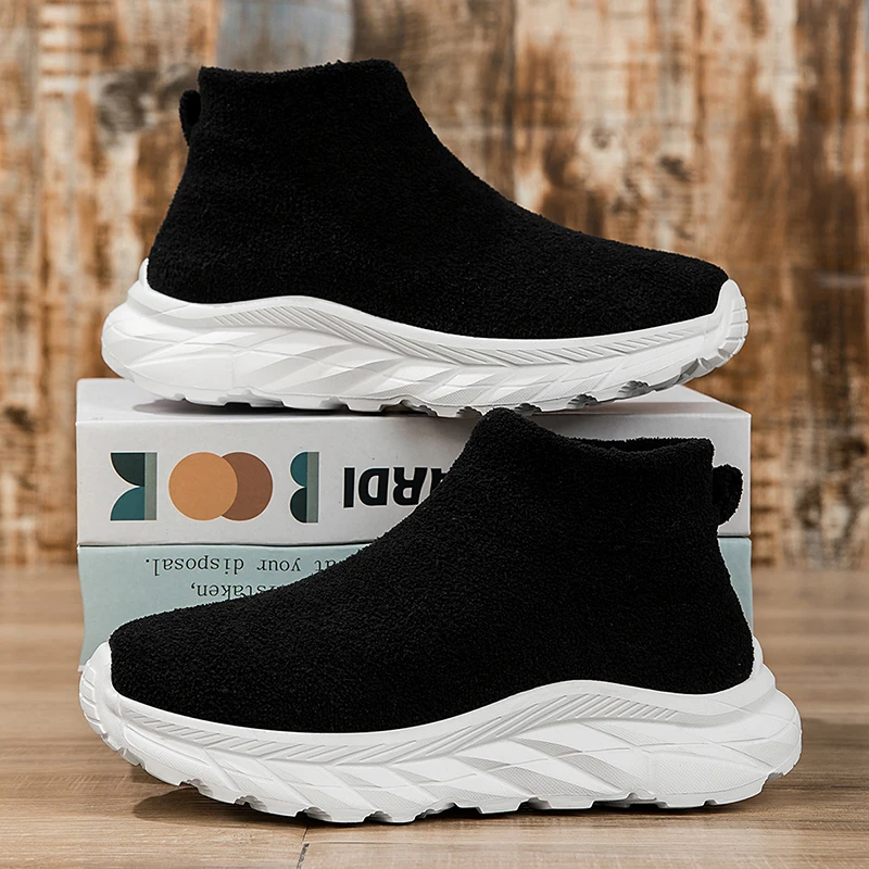 Girls Sock Sneakers, Kids Lightweight Breathable Knit Walking Shoes, Non-Slip Chunky Platform Casual Shoes for Women Girls
Girls Sock Sneakers, Kids Lightweight Breathable Knit Walking Shoes, Non-Slip Chunky Platform Casual Shoes for Women Girls
