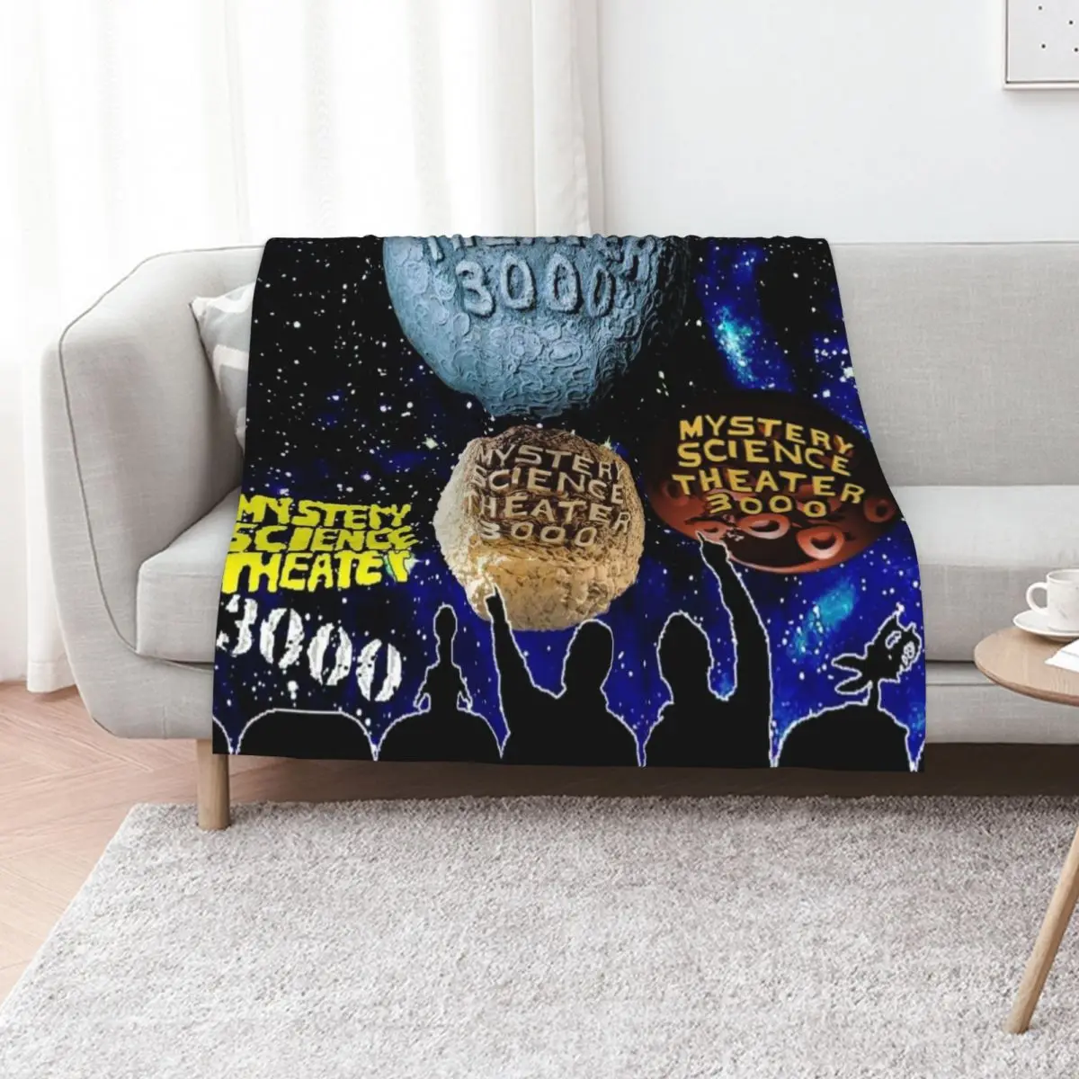 MST3K - Mystery Science Theater 3000 Logo Throw Blanket Breathable Lightweight Blanket for Adults Kids
MST3K - Mystery Science Theater 3000 Logo Throw Blanket Breathable Lightweight Blanket for Adults Kids