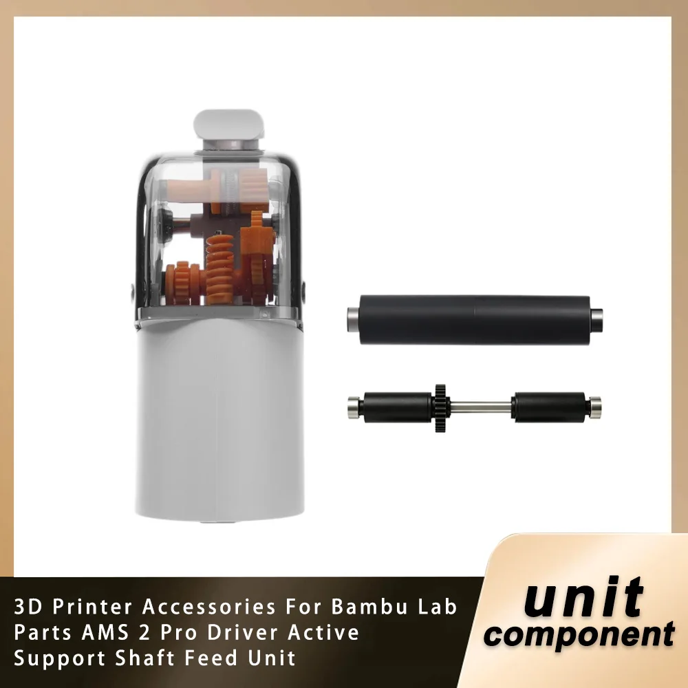 3D Printer Accessories For Bambu Lab Parts AMS 2 Pro Driver Active Support Shaft Feed Unit
3D Printer Accessories For Bambu Lab Parts AMS 2 Pro Driver Active Support Shaft Feed Unit