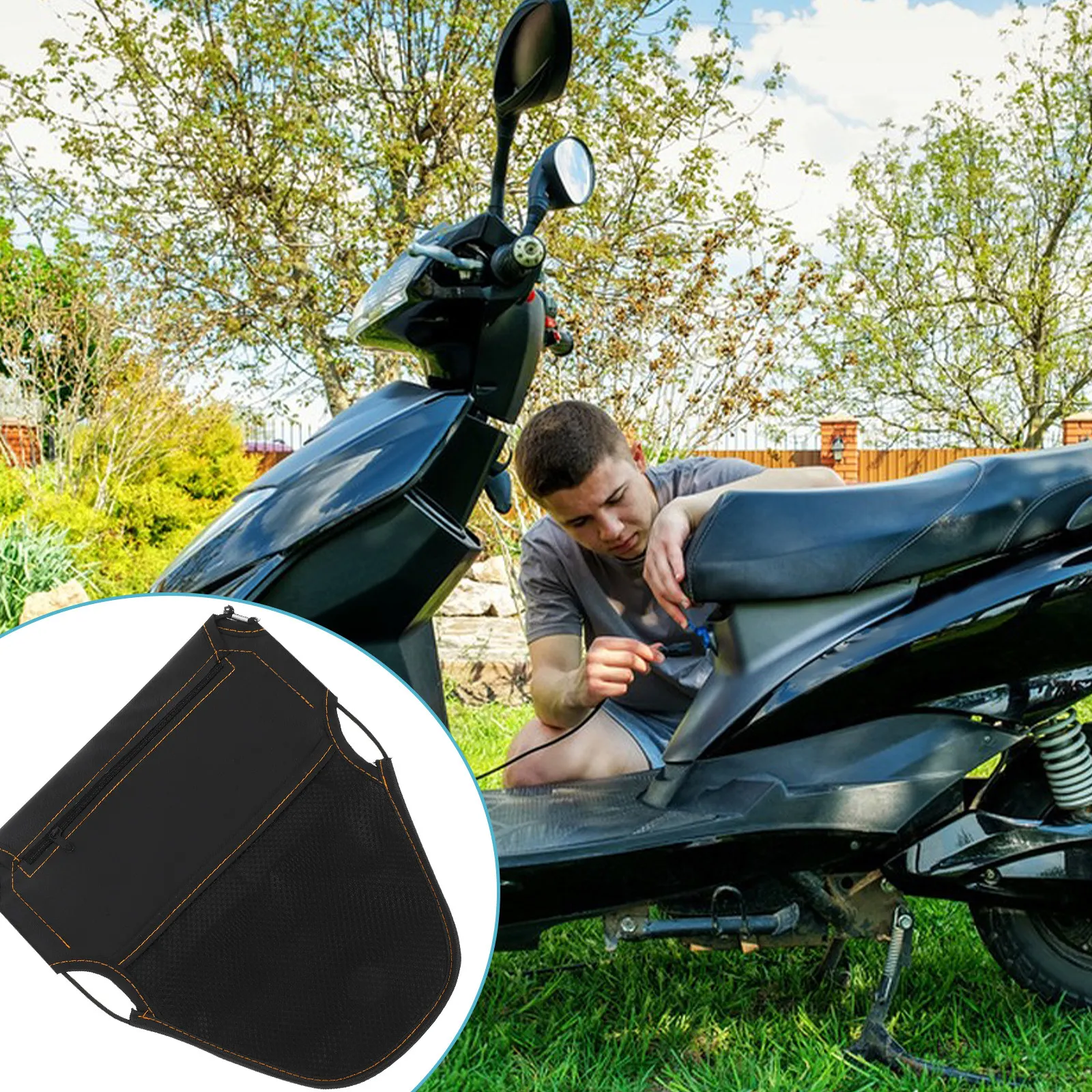 Сумка под сиденье мотоцикла из искусственной ткани Оксфорд, многофункциональный чехол для хранения, совместимый с большинством электромобилей
Сумка под сиденье мотоцикла из искусственной ткани Оксфорд, многофункциональный чехол для хранения, совместимый с большинством электромобилей