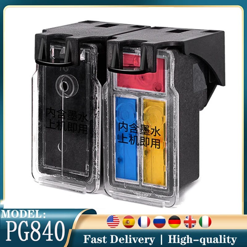 PG840XL LC841XL PG840 CL841 Ink Cartridge for Canon MX378 MX398 MX438 MX470 MX478 MX518 MX524 MX398 MX458 MX528 MX538 MG2180
PG840XL LC841XL PG840 CL841 Ink Cartridge for Canon MX378 MX398 MX438 MX470 MX478 MX518 MX524 MX398 MX458 MX528 MX538 MG2180