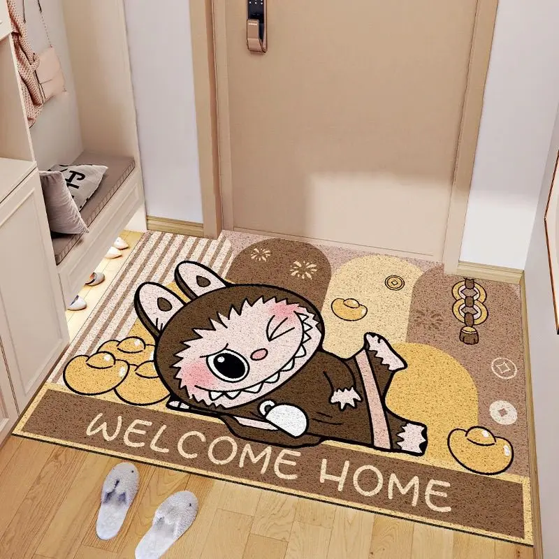 Silk ring entrance door mat, cartoon style dirt resistant and anti slip entrance mat
Silk ring entrance door mat, cartoon style dirt resistant and anti slip entrance mat