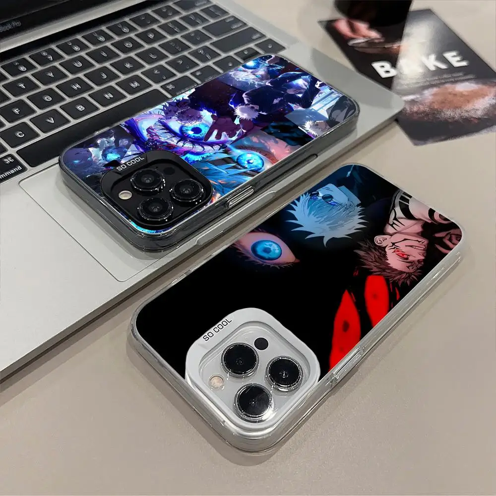 Цветной чехол для мобильного телефона Jujutsu Kaisen для iPhone 17, 16, 15, 14, 13, 12, 11 X XR XS 8 7 Pro Max Plus, полупрозрачный цветной принт 
Цветной чехол для мобильного телефона Jujutsu Kaisen для iPhone 17, 16, 15, 14, 13, 12, 11 X XR XS 8 7 Pro Max Plus, полупрозрачный цветной принт