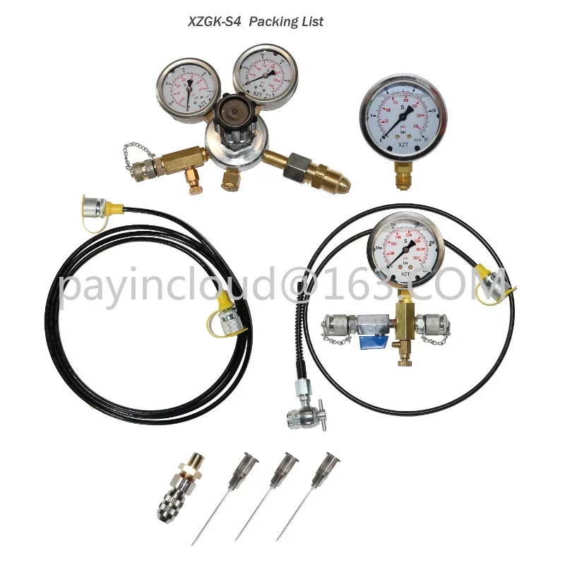 S4 Nitrogen Regulator Air Chuck Schrader Shock Fill tool No Air Loss Chuck Coupling
S4 Nitrogen Regulator Air Chuck Schrader Shock Fill tool No Air Loss Chuck Coupling
