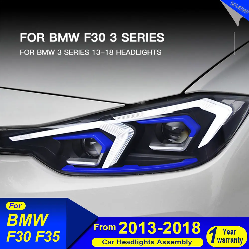 Pair Car New Styling For BMW F30 F35 3-Series Led Headlights 2013 2014 2015 2016 2017 2018 Modified LED DRL Headlight Assembly
Pair Car New Styling For BMW F30 F35 3-Series Led Headlights 2013 2014 2015 2016 2017 2018 Modified LED DRL Headlight Assembly