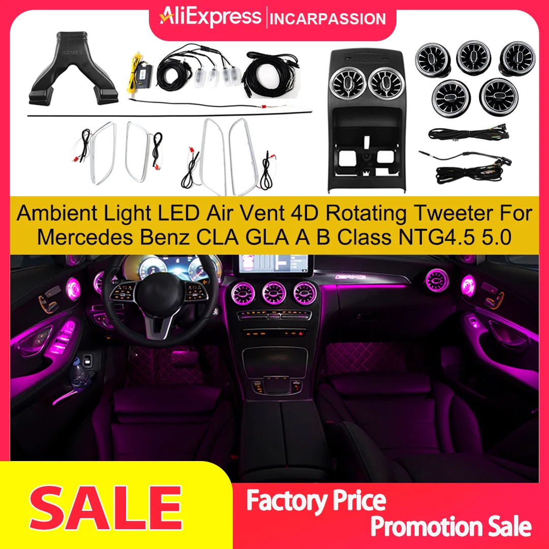 Вращающийся твитер со светодиодной подсветкой и вентиляционным отверстием 4D для Mercedes Benz CLA GLA A B Class W176 W117 X156 W246 NTG4.5 5.0
Вращающийся твитер со светодиодной подсветкой и вентиляционным отверстием 4D для Mercedes Benz CLA GLA A B Class W176 W117 X156 W246 NTG4.5 5.0