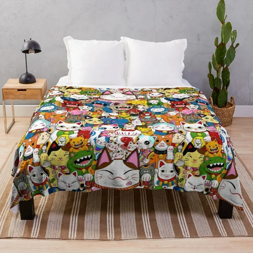 Maneki Neko (Lucky Cat) Collection Throw Blanket Nap Decorative Beds Decorative Sofa Blankets
Maneki Neko (Lucky Cat) Collection Throw Blanket Nap Decorative Beds Decorative Sofa Blankets