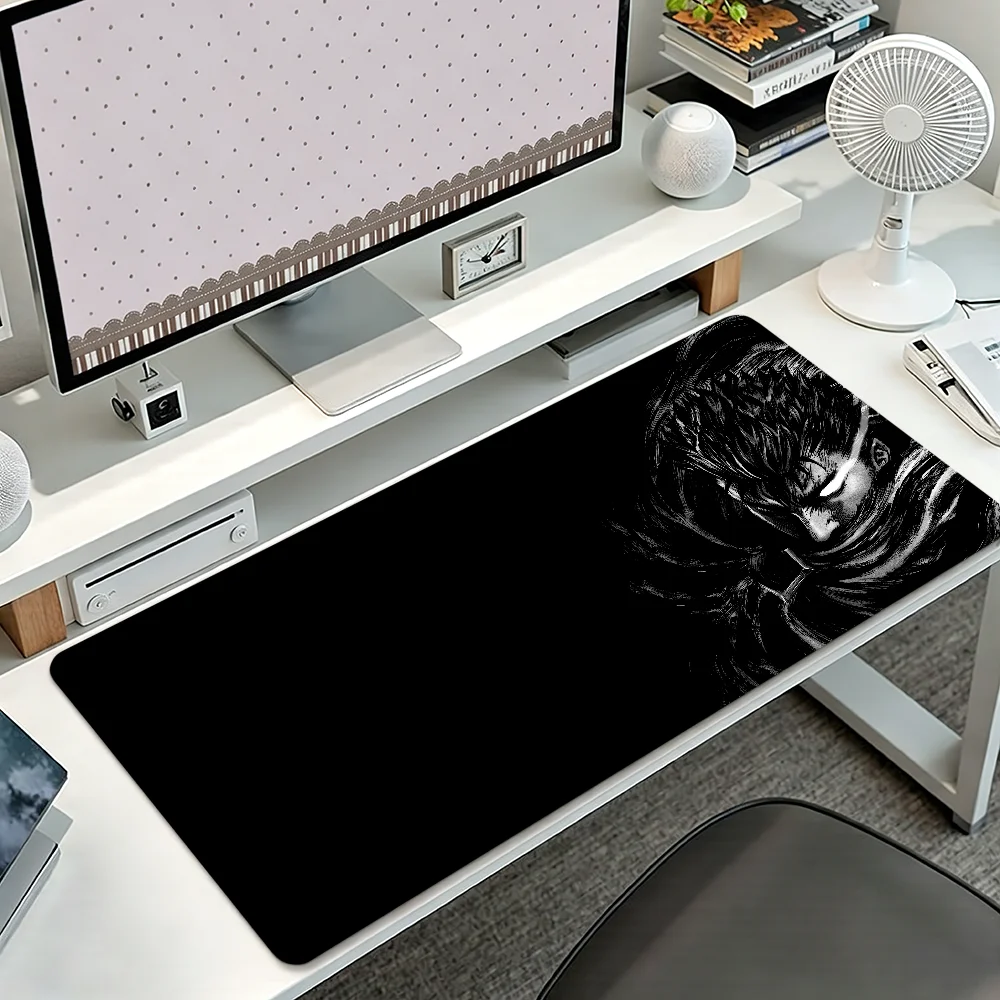 Anime B-Berserk Black White Skull Mouse Pad Non-slip Thickened MousePad Student Gaming Lockedge Office Cushion Large Writing
Anime B-Berserk Black White Skull Mouse Pad Non-slip Thickened MousePad Student Gaming Lockedge Office Cushion Large Writing