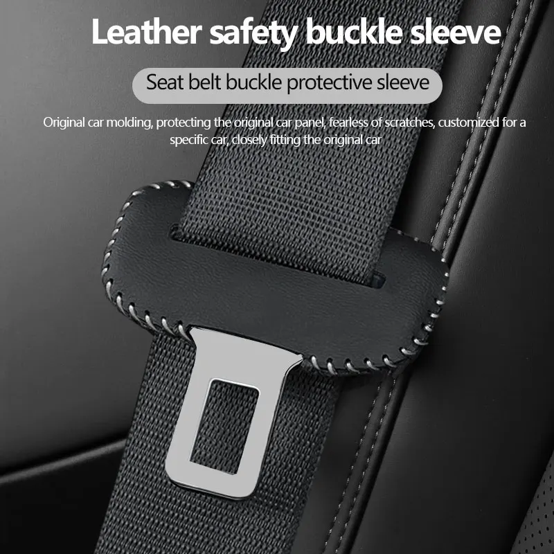 Universal Car Seat Belt Buckle Clip Protector leather Interior Button Case Anti-Scratch Cover Safety Accessories
Universal Car Seat Belt Buckle Clip Protector leather Interior Button Case Anti-Scratch Cover Safety Accessories