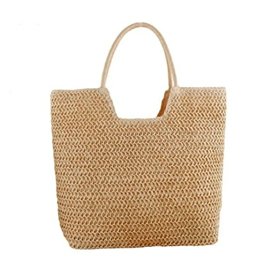 Women's Straw Bag Woven Basket Beach Purse Summer Purses Vacation Handbags Straw Purse
Women's Straw Bag Woven Basket Beach Purse Summer Purses Vacation Handbags Straw Purse
