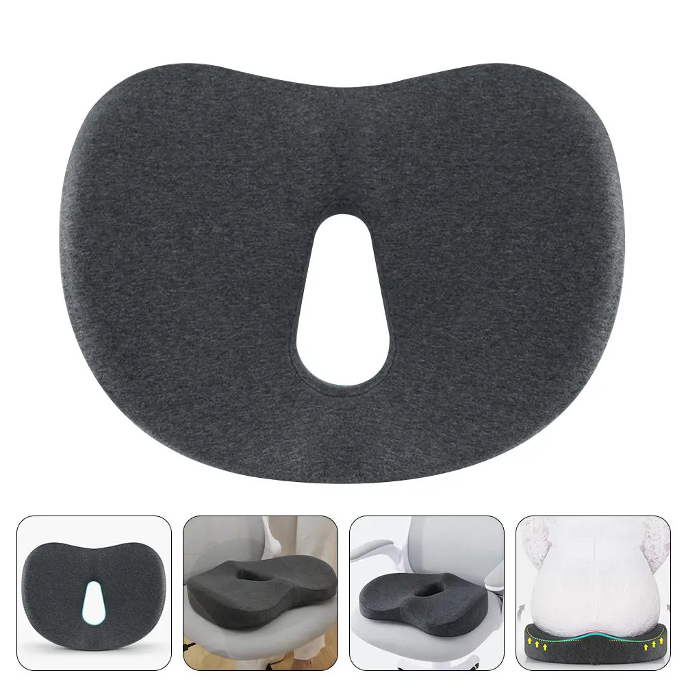 Memory Foam Seat Cushion Middle Hollow Office Chair Pillow Ergonomic Coccyx Support Tailbone Pain Relief Cushion for Desk Car
Memory Foam Seat Cushion Middle Hollow Office Chair Pillow Ergonomic Coccyx Support Tailbone Pain Relief Cushion for Desk Car