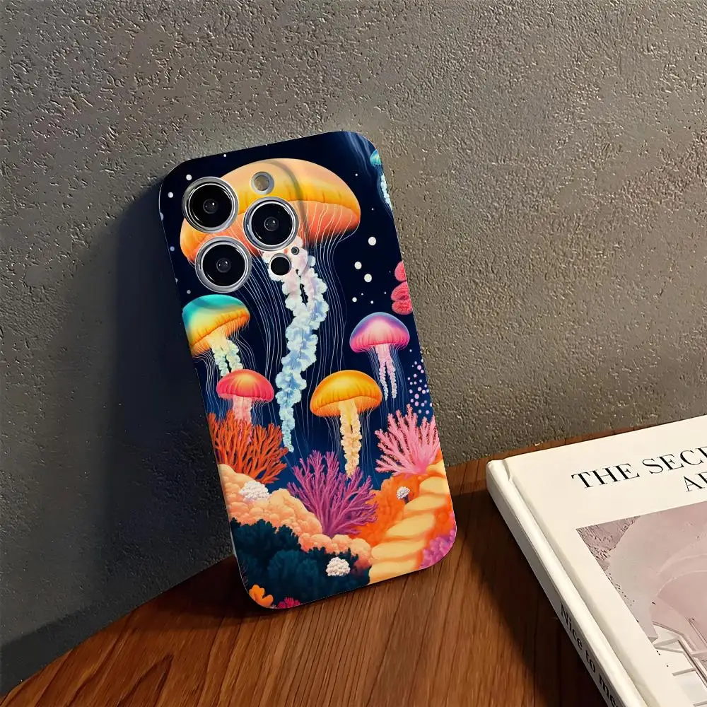 Colorful Jellyfish Phone Case Phone Case For IPhone 16 15 14 13 12 11 Pro Max X XR XSMax 7 8 Plus Glossy Film Hard PC Cover
Colorful Jellyfish Phone Case Phone Case For IPhone 16 15 14 13 12 11 Pro Max X XR XSMax 7 8 Plus Glossy Film Hard PC Cover