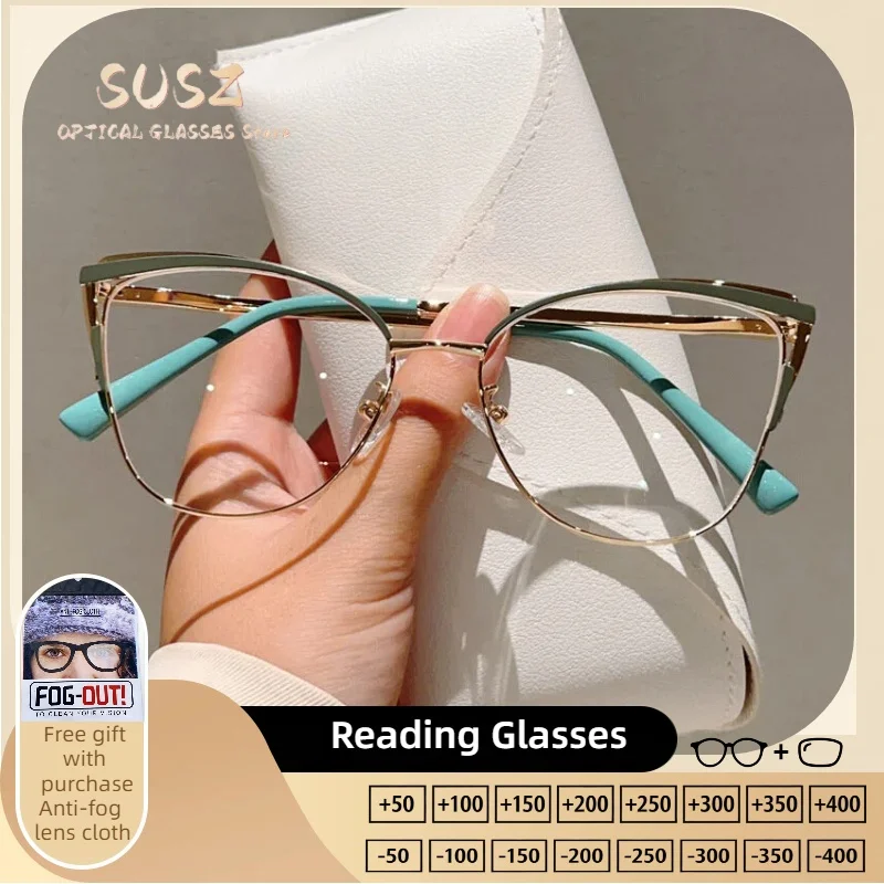 SUSZ Fashion Prescription Eyeglasses Women Anti-Blue-Ray Photochromic Optical Spectacles Myopia Hyperopia Glasses UV400
SUSZ Fashion Prescription Eyeglasses Women Anti-Blue-Ray Photochromic Optical Spectacles Myopia Hyperopia Glasses UV400