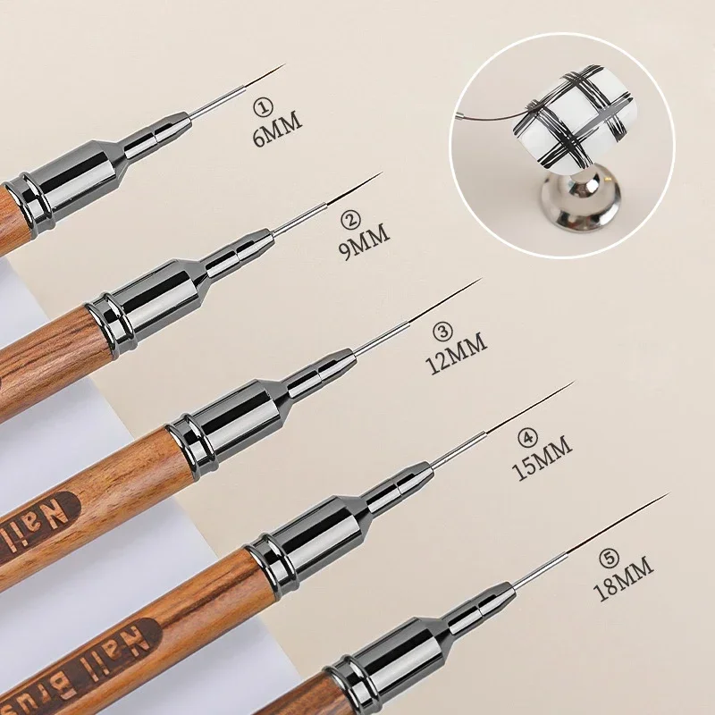 Nail Brush Wood Handle Gel Nail Art Liner DIY Painting Brush Drawing Lines Stripe Flower Painting Pen UV Gel Manicure Salon Tool
Nail Brush Wood Handle Gel Nail Art Liner DIY Painting Brush Drawing Lines Stripe Flower Painting Pen UV Gel Manicure Salon Tool