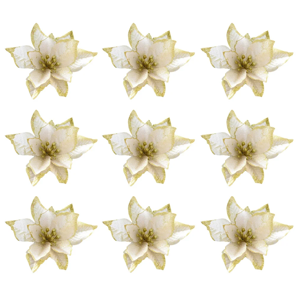 36pcs Christmas Decoration Artificial Cloth Glitter Diy Craft For Tree Party Home Decor Diy Christmas Flower Ornaments
36pcs Christmas Decoration Artificial Cloth Glitter Diy Craft For Tree Party Home Decor Diy Christmas Flower Ornaments