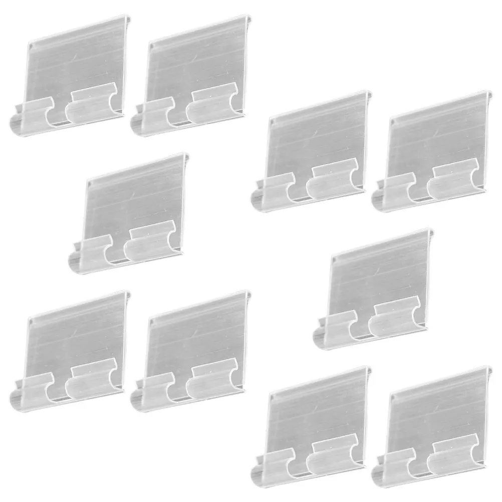 20pcs Price Tags Shelf Sign Holders Retail Labels Clear PVC Supermarkets Displays Wire Shelving Rack Tag Clips Easy Use
20pcs Price Tags Shelf Sign Holders Retail Labels Clear PVC Supermarkets Displays Wire Shelving Rack Tag Clips Easy Use