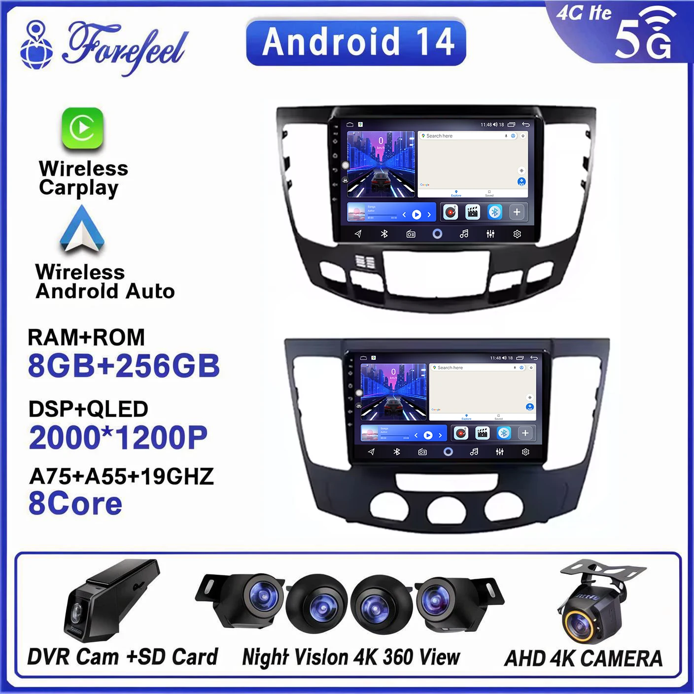 Android 13 для Hyundai Sonata NF 2008 - 2010 экран монитора ТВ мультимедийный Авторадио Навигация стерео радио Автомобильный GPS видеоплеер
Android 13 для Hyundai Sonata NF 2008 - 2010 экран монитора ТВ мультимедийный Авторадио Навигация стерео радио Автомобильный GPS видеоплеер