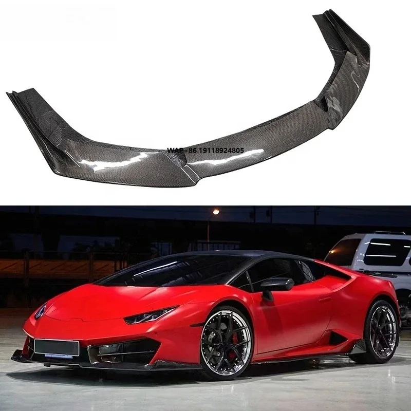 High Quality Factory Price Perfect Fit Carbon Fiber Bumper Front Lip for Huracan 580
High Quality Factory Price Perfect Fit Carbon Fiber Bumper Front Lip for Huracan 580