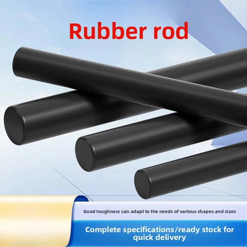 NBR Rubber Round Bar, Oil-Resistant Solid Rod & Block for O-Rings
NBR Rubber Round Bar, Oil-Resistant Solid Rod & Block for O-Rings