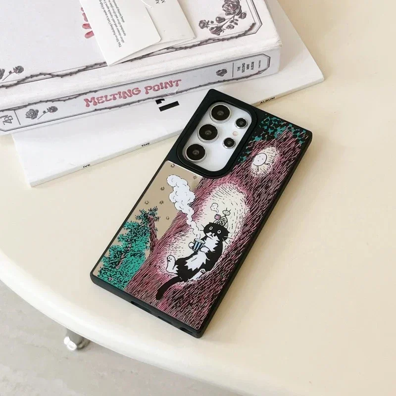 Christmas Black Cat Mirror Surface Black Border Magnetic Case for Samsung Galaxy S 23 S24 S25 Ultra Plus S25+ S25U Cover
Christmas Black Cat Mirror Surface Black Border Magnetic Case for Samsung Galaxy S 23 S24 S25 Ultra Plus S25+ S25U Cover