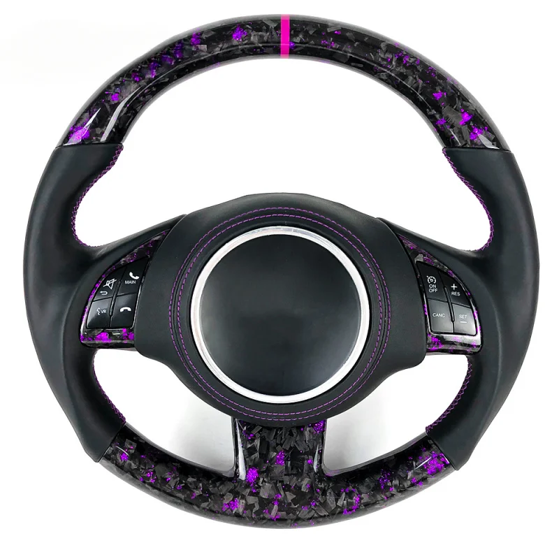 Для Fiat Высококачественный руль из фиолетового кованого углеродного волокна на заказ | 500
Для Fiat Высококачественный руль из фиолетового кованого углеродного волокна на заказ | 500