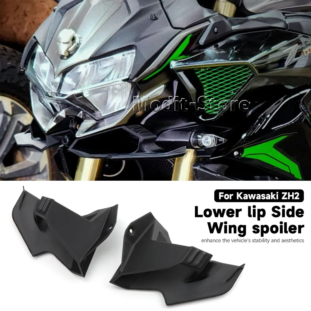 Motorcycle Side Air Splitter Lower Lip Wind Guide Panels Custom For Kawasaki ZH2 Z H2 20-26 Racing Stabilizer Decor Body Modify
Motorcycle Side Air Splitter Lower Lip Wind Guide Panels Custom For Kawasaki ZH2 Z H2 20-26 Racing Stabilizer Decor Body Modify