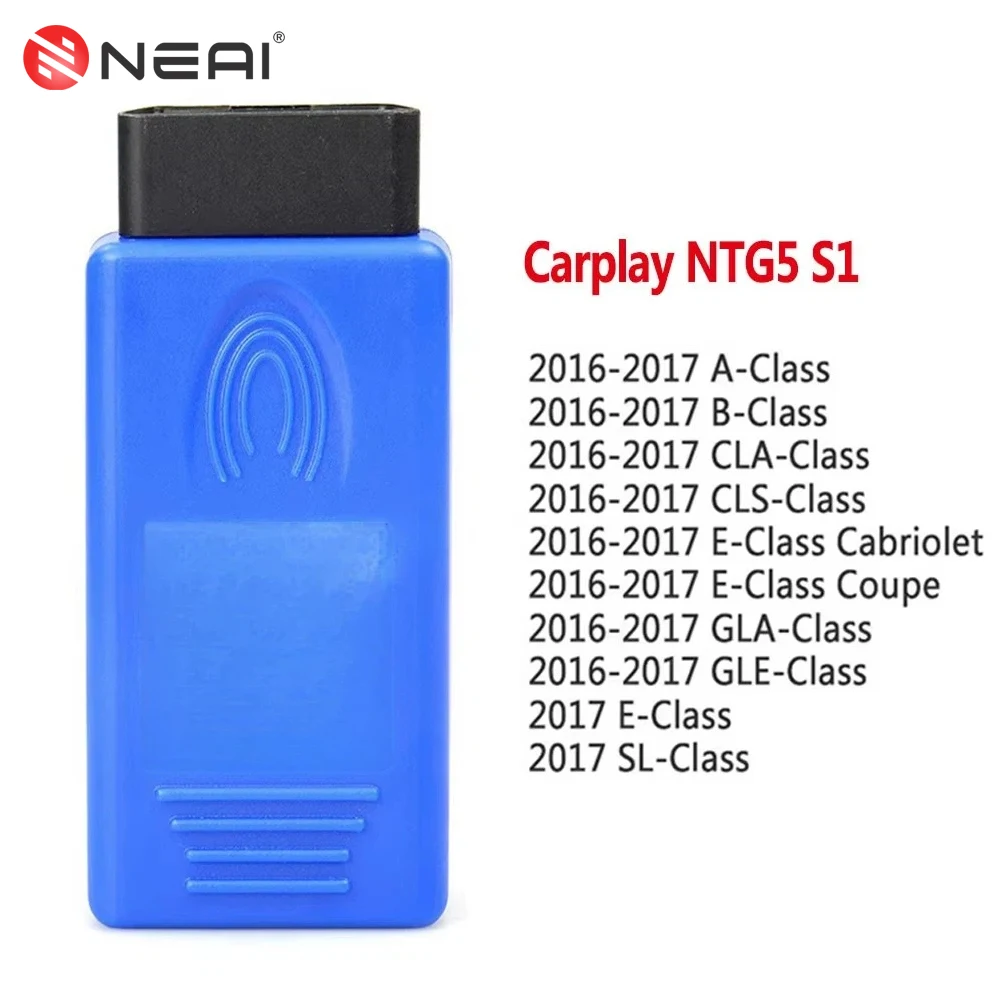 CarPlay NTG5S1 Car OBD Activator Activation Tool For Mercedes Benz NTG5S1 A/B/CLA/GLA/GLE/CLS Series IOS/Android Diagnostic Tool
CarPlay NTG5S1 Car OBD Activator Activation Tool For Mercedes Benz NTG5S1 A/B/CLA/GLA/GLE/CLS Series IOS/Android Diagnostic Tool