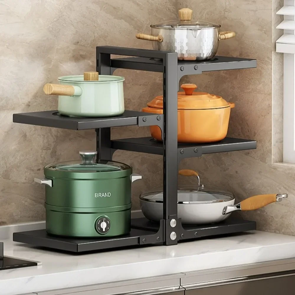 Multi-Layer Kitchen Under Sink Pot Holder Stainless Steel Frying Pan Rice Cooker Storage Rack Seasoning Bottle Debris Organizer
Multi-Layer Kitchen Under Sink Pot Holder Stainless Steel Frying Pan Rice Cooker Storage Rack Seasoning Bottle Debris Organizer