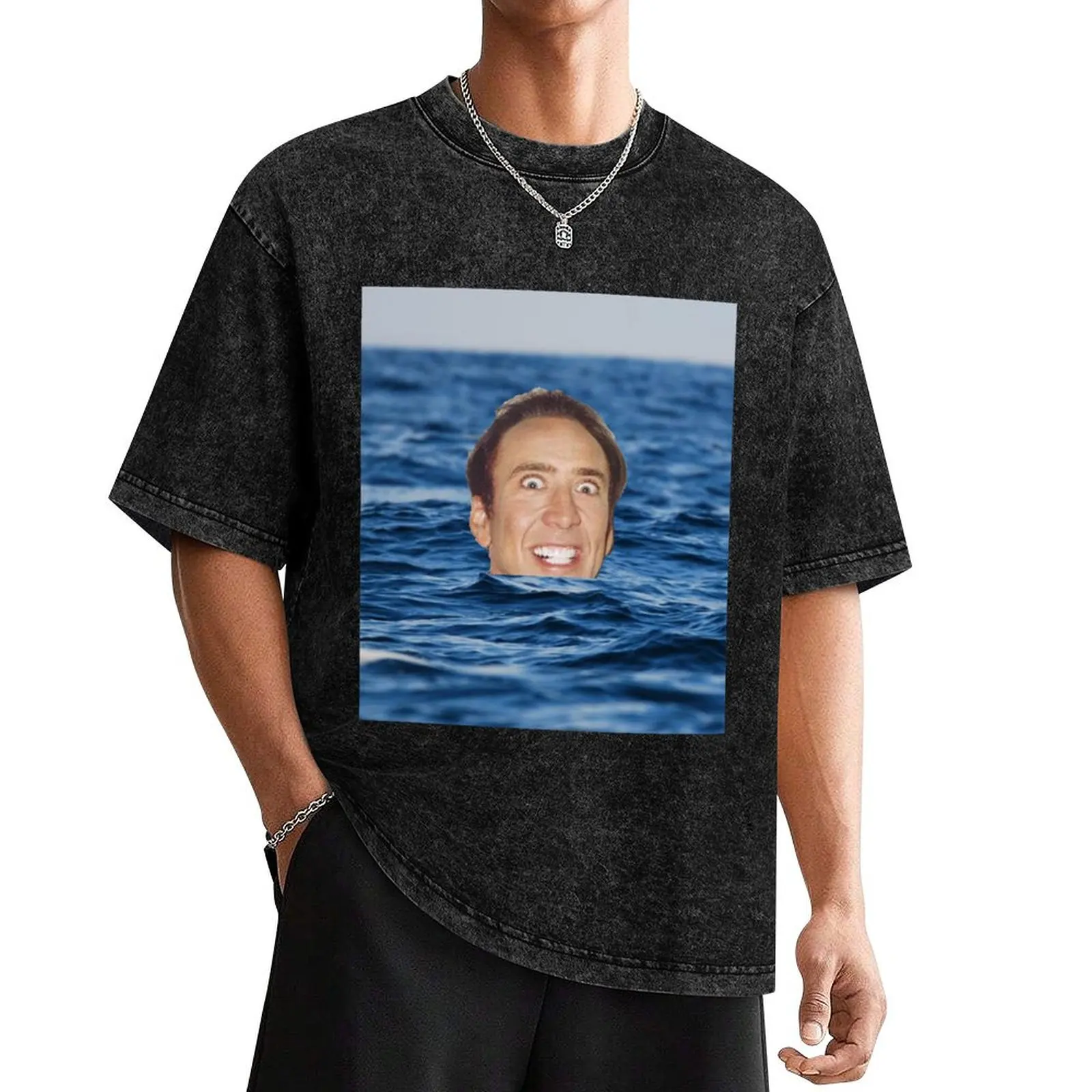 Nicolas Cage Sea T-Shirt Funny t-shirt plus size clothes boys animal print men t shirt
Nicolas Cage Sea T-Shirt Funny t-shirt plus size clothes boys animal print men t shirt
