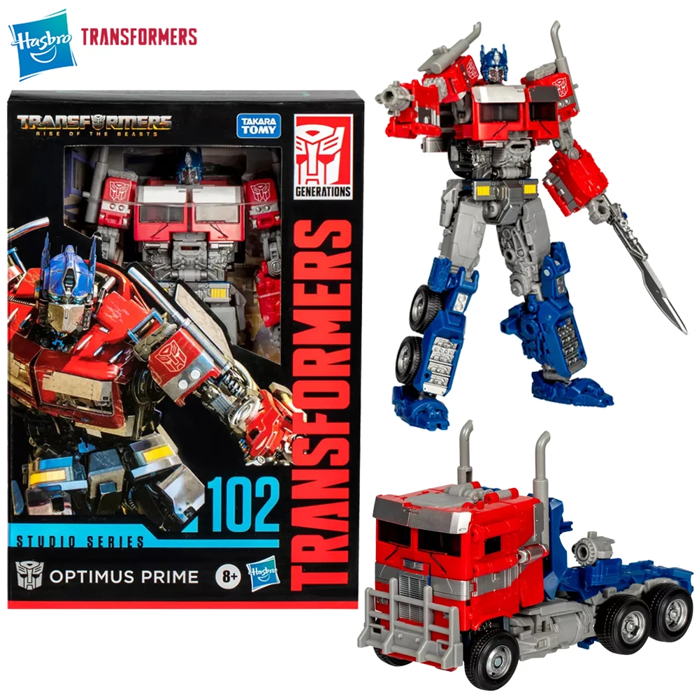 In-Stock Hasbro Transformers Studio Series Optimus Prime (SS106) Nice Collectible 16.5cm Voyager Class Action Figure Model Toys
In-Stock Hasbro Transformers Studio Series Optimus Prime (SS106) Nice Collectible 16.5cm Voyager Class Action Figure Model Toys