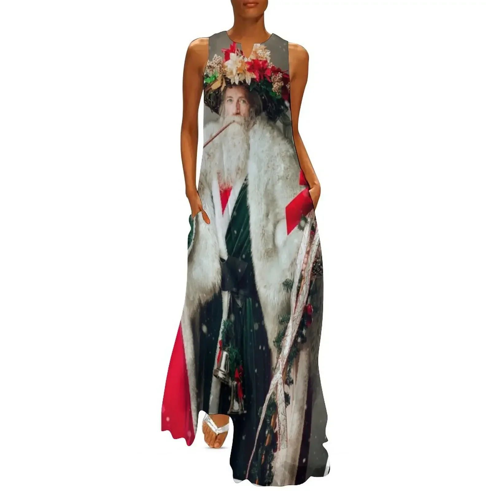 Father Christmas Long Dress beach outfits for women Clothing dress women evening dress
Father Christmas Long Dress beach outfits for women Clothing dress women evening dress
