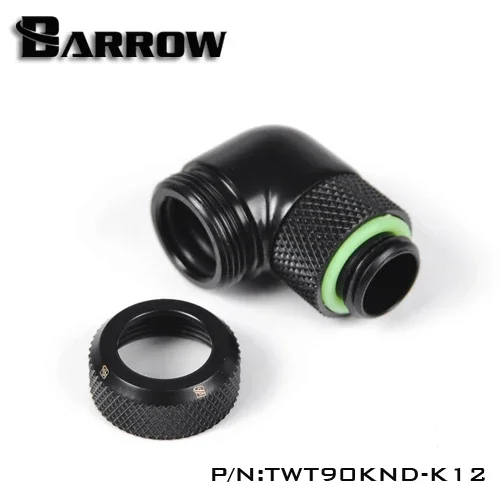 Barrow TWT90KND-K12 / TWT90KND-K14, фитинги с фиксированным шлангом с поворотом на 90 градусов, переходник G1 / 4 для жестких трубок OD12mm / 14mm
Barrow TWT90KND-K12 / TWT90KND-K14, фитинги с фиксированным шлангом с поворотом на 90 градусов, переходник G1 / 4 для жестких трубок OD12mm / 14mm