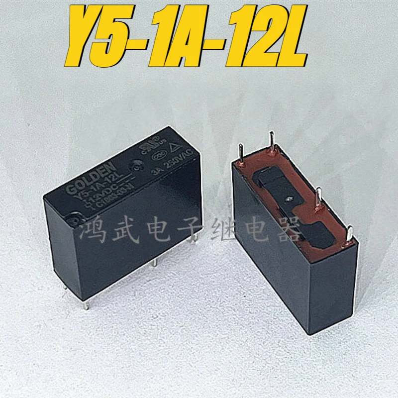 (Brand New Original)1pcs/lot 100% original genuine relay:Y5-1A-12L 12V 3A 4pins 46F-3A
(Brand New Original)1pcs/lot 100% original genuine relay:Y5-1A-12L 12V 3A 4pins 46F-3A