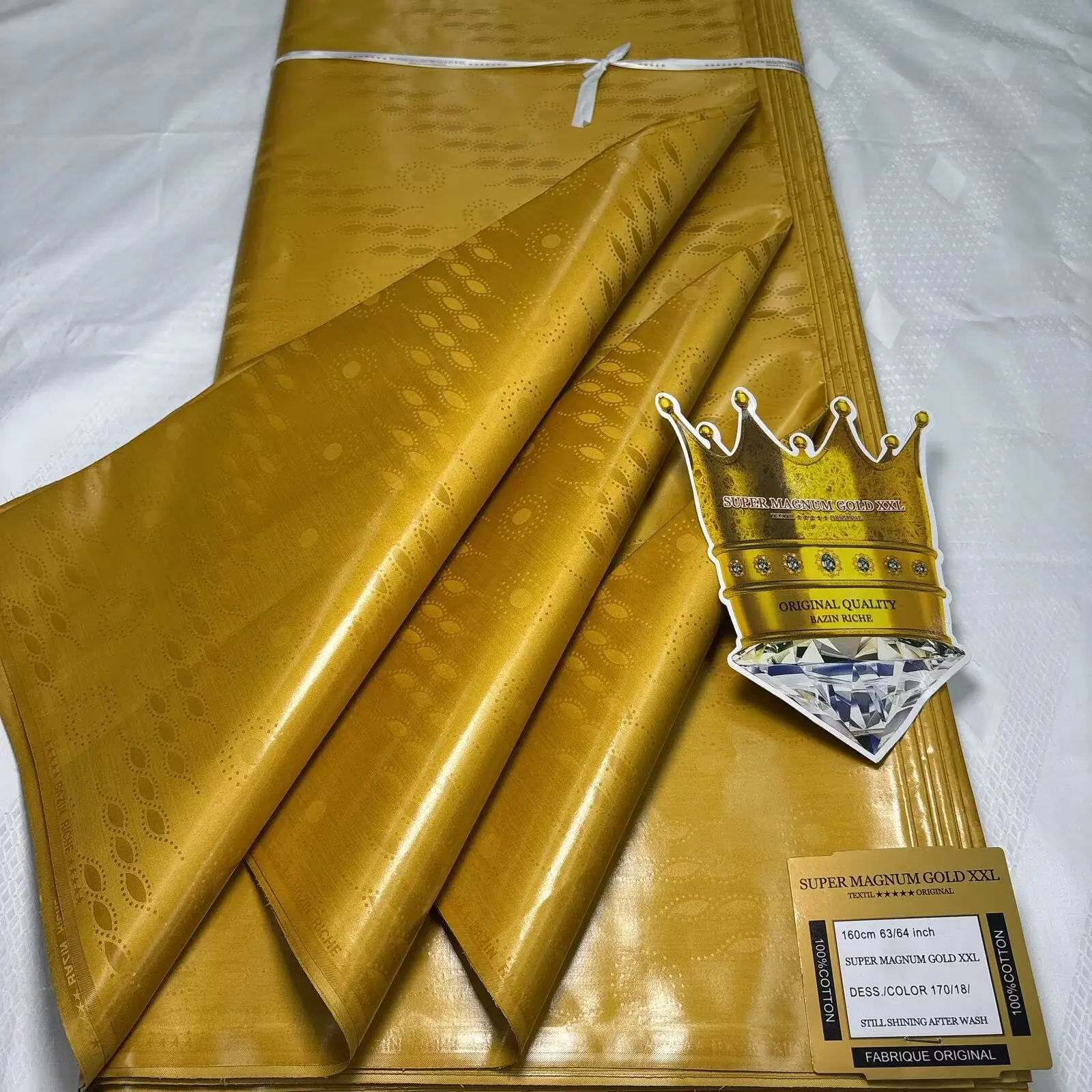 5 Meters Perfumed Damask Shadda Guinea Bazin Brocade Fabric For Men Women Suit High Quality Team Bazin Riche Brode Fabric 16A69
5 Meters Perfumed Damask Shadda Guinea Bazin Brocade Fabric For Men Women Suit High Quality Team Bazin Riche Brode Fabric 16A69