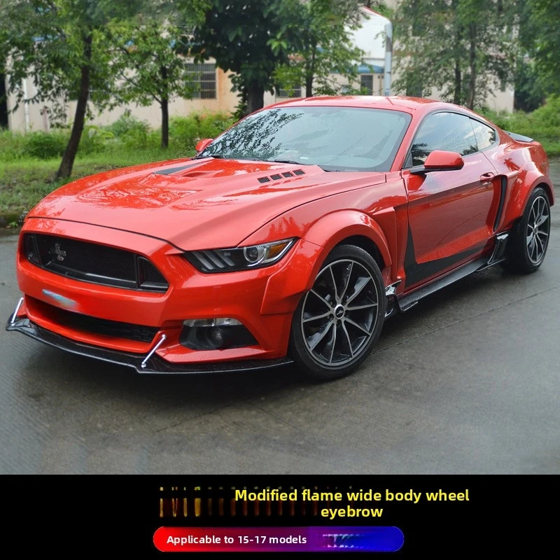 Bestseller Applicable15-17Modified flame-pattern wide-body wheel arches, front lip, side skirts, and rear spoiler
Bestseller Applicable15-17Modified flame-pattern wide-body wheel arches, front lip, side skirts, and rear spoiler