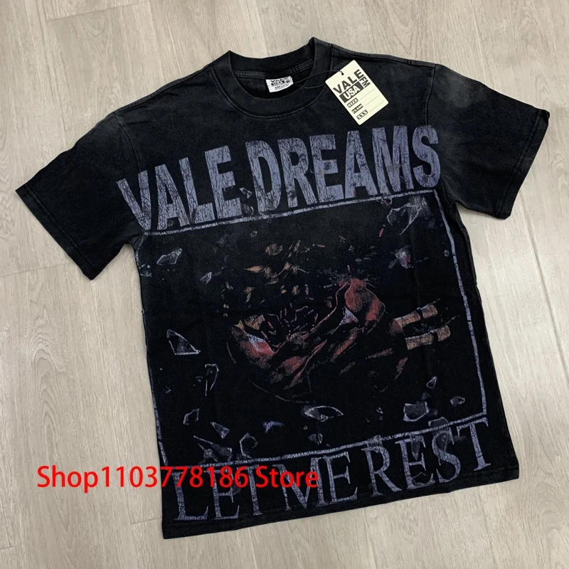 New Vale T-shirt Short Sleeve Men Women Couples High Street Fashion Casual Vintage Print VALLEY Top Tee T Shirts
New Vale T-shirt Short Sleeve Men Women Couples High Street Fashion Casual Vintage Print VALLEY Top Tee T Shirts