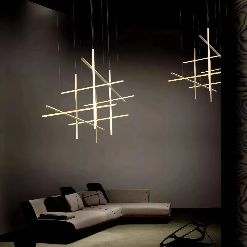 Modern LED Simple Tube Gold Chandeliers for Villa Living Room Kitchen Bar Pendant Lamp Interior Hanging Lighting Luminaires
Modern LED Simple Tube Gold Chandeliers for Villa Living Room Kitchen Bar Pendant Lamp Interior Hanging Lighting Luminaires