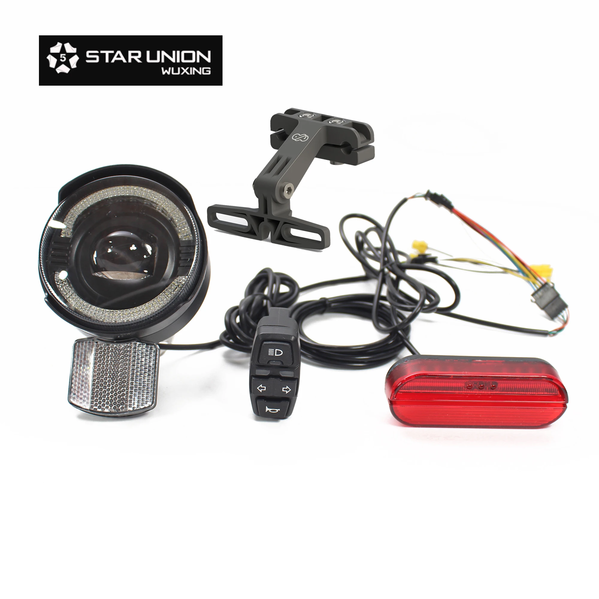 WUXING starunion ebike Комплект для переоборудования электрических велосипедных фонарей 36 В 48 В 52 В 336/2 QD526 WD332-3
WUXING starunion ebike Комплект для переоборудования электрических велосипедных фонарей 36 В 48 В 52 В 336/2 QD526 WD332-3