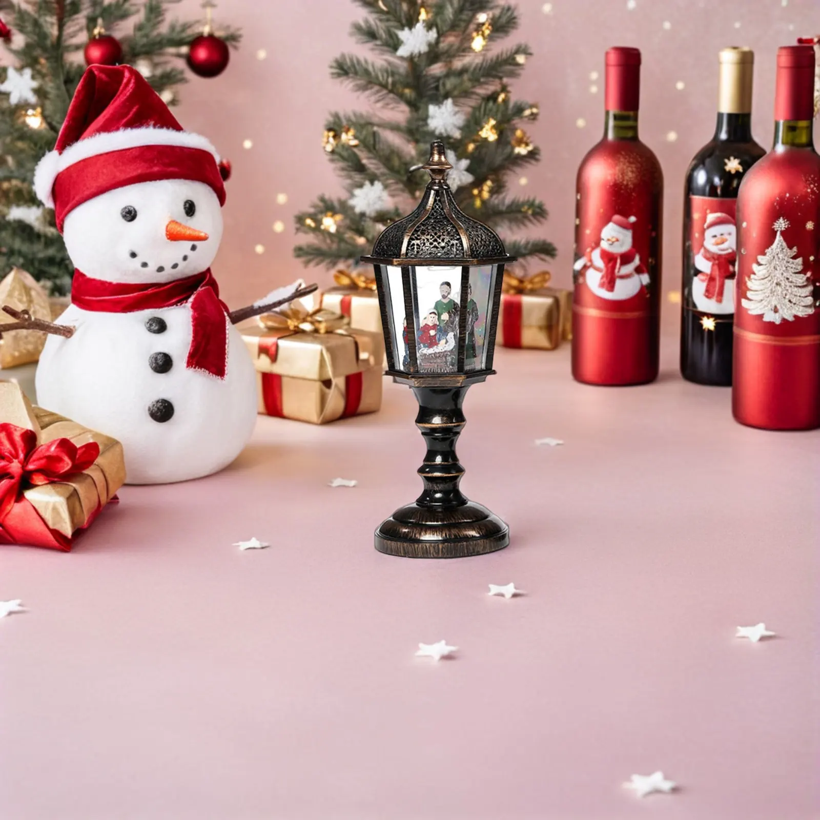 2Pcs Christmas Snow Globe Lantern Resin Musical Lighted Decoration Festive Home Office Table Centerpiece Xmas Snow Globe Lights
2Pcs Christmas Snow Globe Lantern Resin Musical Lighted Decoration Festive Home Office Table Centerpiece Xmas Snow Globe Lights
