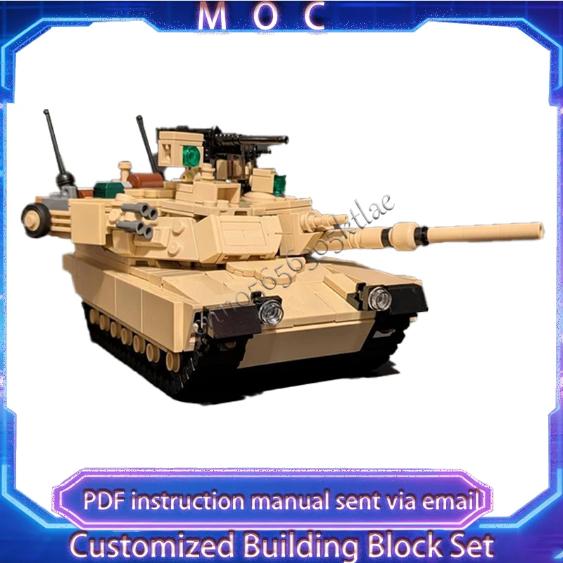 1140 деталей MOC: Сборная модель танка M1A2 из серии «Знаменитые битвы», развивающая творческая игрушка для детей, подарок на Рождество
1140 деталей MOC: Сборная модель танка M1A2 из серии «Знаменитые битвы», развивающая творческая игрушка для детей, подарок на Рождество